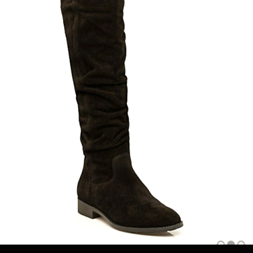 Le Château Faux Suede tall boots